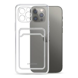 Mobilize Gelly Card Case Apple iPhone 12 Pro Clear
