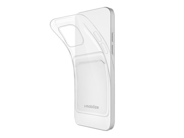 Mobilize Gelly Card Case Apple iPhone 12 Pro Clear