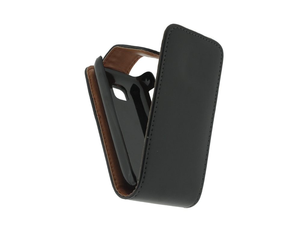 Xccess Flip Case Nokia Asha 308 Black