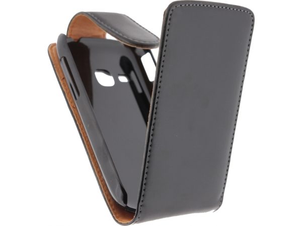 Xccess Flip Case Samsung Galaxy Young S6310 Black