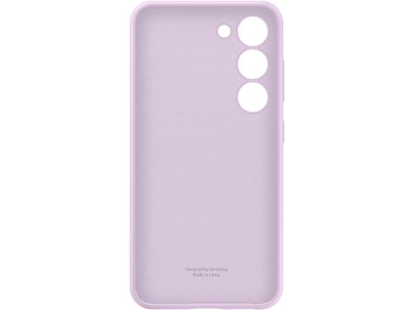 EF-PS911TVEGWW Samsung Silicone Cover Galaxy S23 5G Lavender