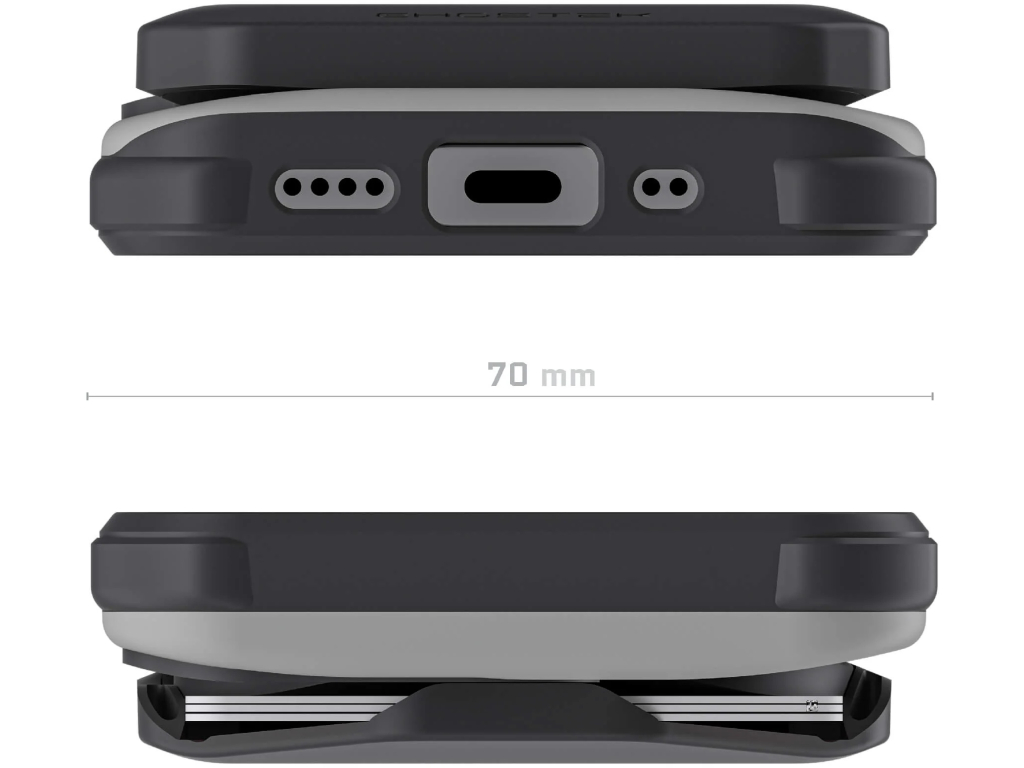 Ghostek Exec 5 MagSafe Wallet Case Apple iPhone 13 Mini Gray