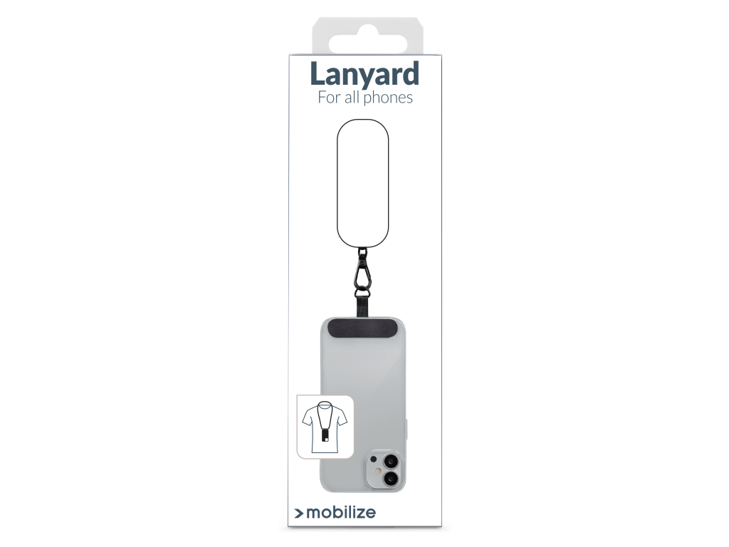 Mobilize Nylon Lanyard Pink