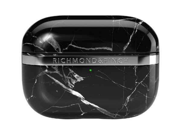 Richmond & Finch Freedom Series Apple Airpod Pro Black Marble/Silver