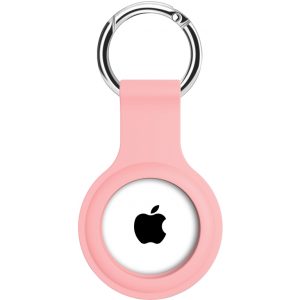 Xccess Silicon Airtag Keychain Pink