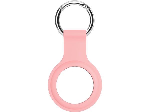 Xccess Silicon Airtag Keychain Pink