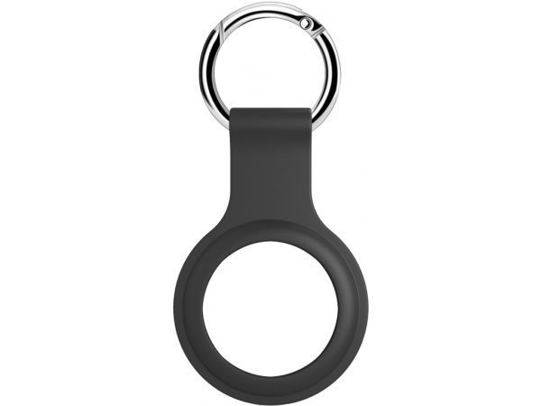 Xccess Silicon Airtag Keychain Black