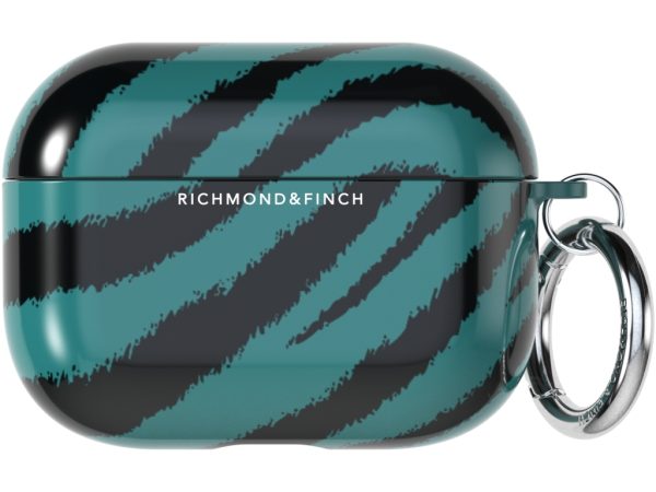 Richmond & Finch Freedom Series Apple Airpod Pro Emerald Zebra