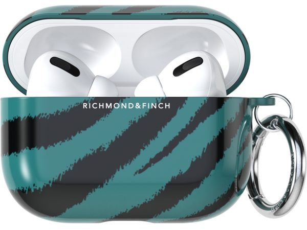 Richmond & Finch Freedom Series Apple Airpod Pro Emerald Zebra