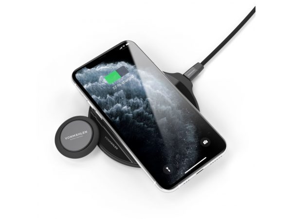 Vonmählen Backflip Signature Phone Grip + Magnetic Dot Black