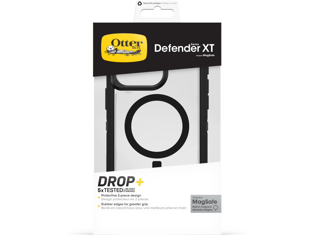 OtterBox Defender Series XT with MagSafe Apple iPhone 15 Pro Max Clear/Black