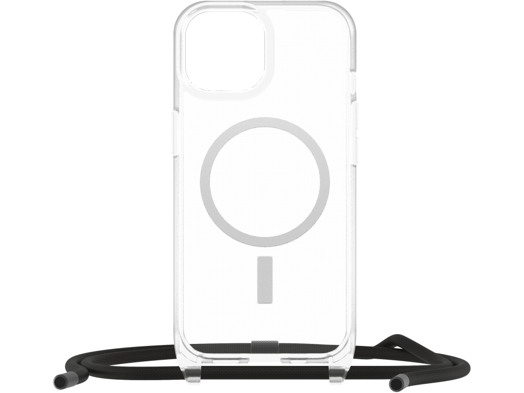 OtterBox React Series Necklace MagSafe Apple iPhone 15 Clear