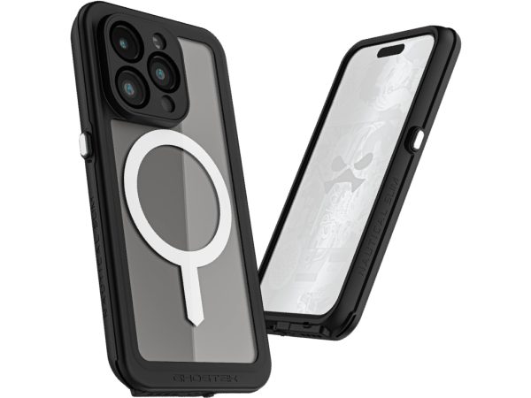 Ghostek Nautical Slim Waterproof MagSafe Case Apple iPhone 15 Pro Clear