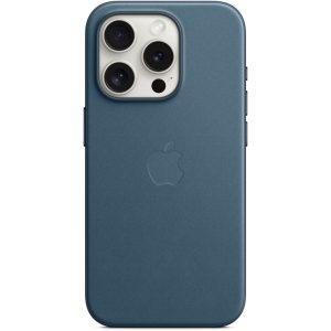 MT4Q3ZM/A Apple FineWoven Case with MagSafe iPhone 15 Pro Pacific Blue