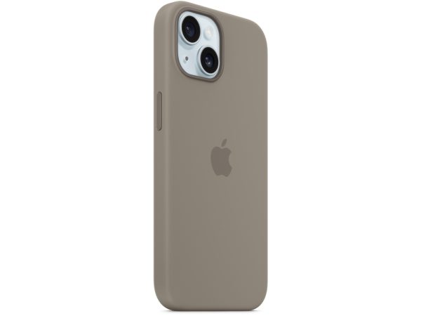 MT0Q3ZM/A Apple Silicone Case with MagSafe iPhone 15 Clay