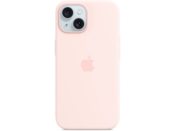 MT0U3ZM/A Apple Silicone Case with MagSafe iPhone 15 Light Pink