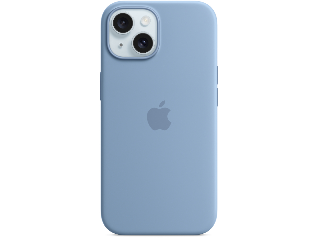 MT0Y3ZM/A Apple Silicone Case with MagSafe iPhone 15 Winter Blue