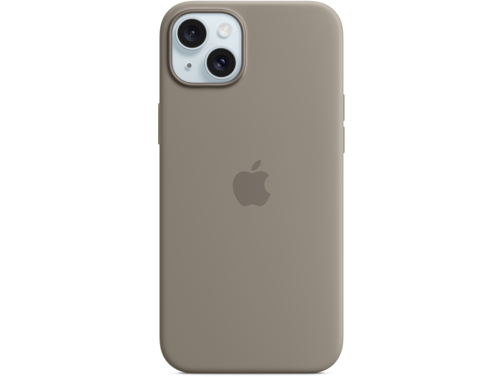 MT133ZM/A Apple Silicone Case with MagSafe iPhone 15 Plus Clay