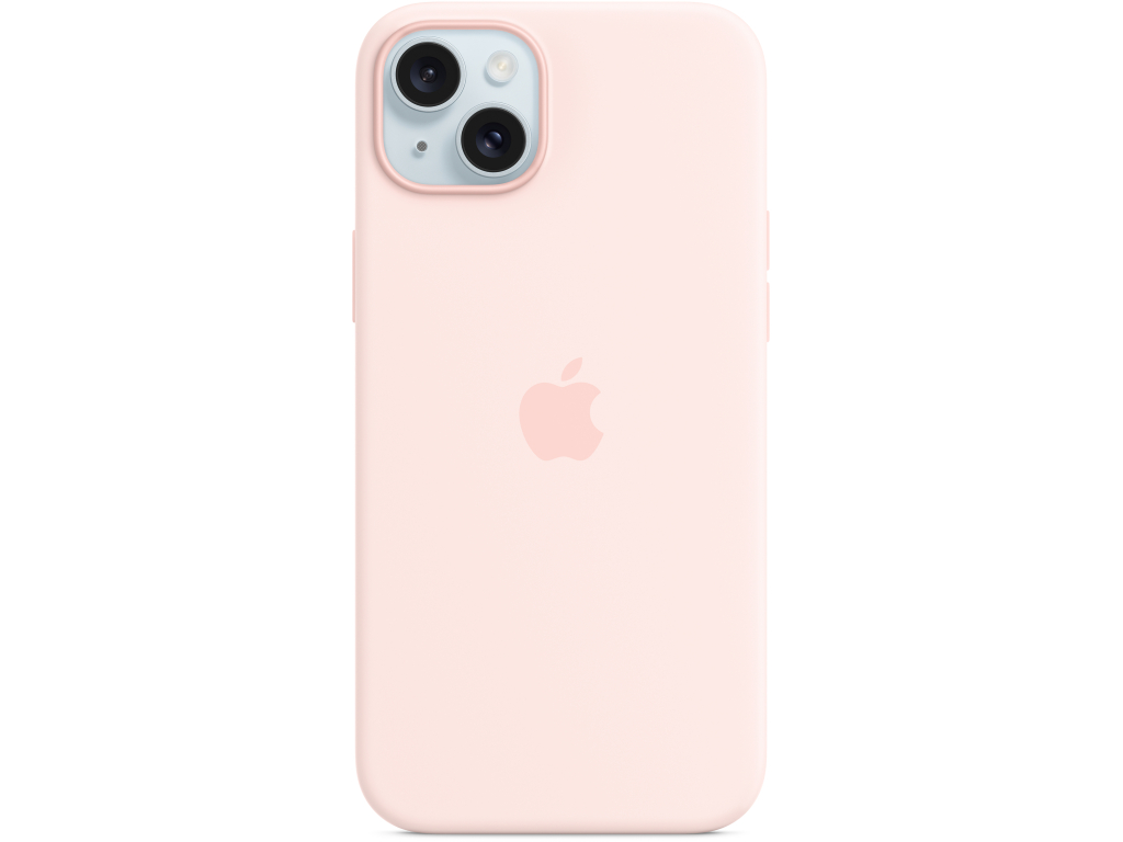 MT143ZM/A Apple Silicone Case with MagSafe iPhone 15 Plus Light Pink