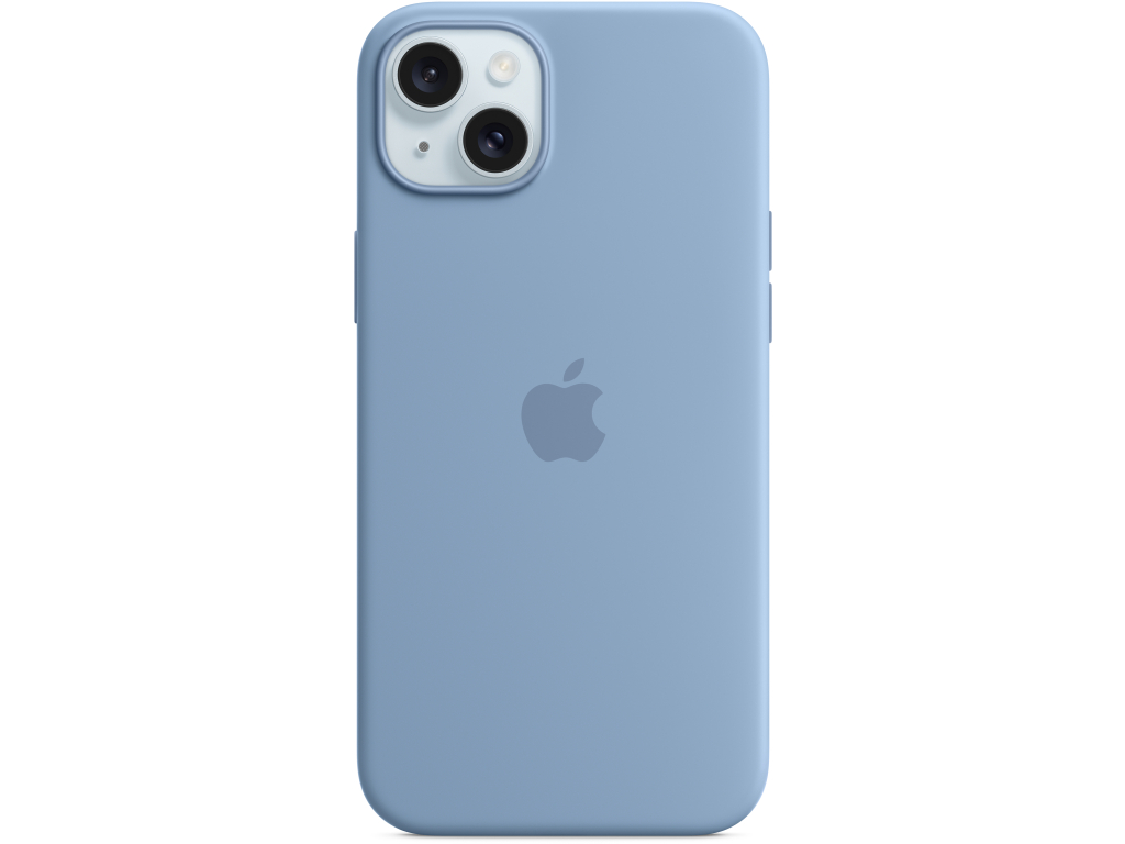 MT193ZM/A Apple Silicone Case with MagSafe iPhone 15 Plus Winter Blue