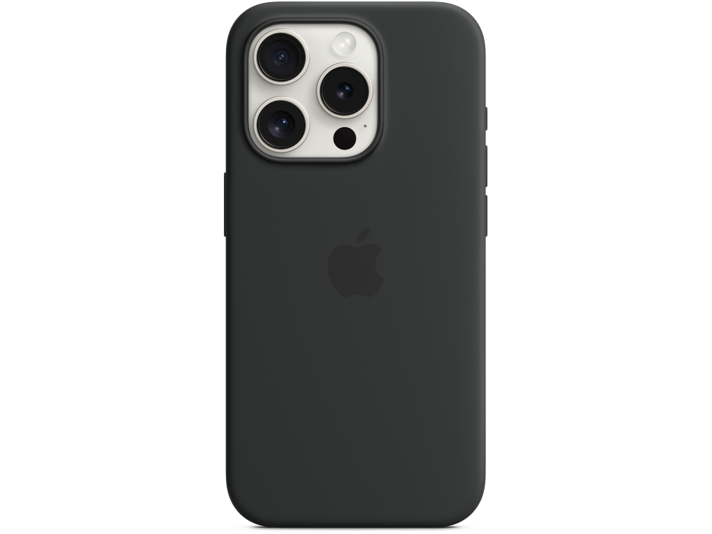 MT1A3ZM/A Apple Silicone Case with MagSafe iPhone 15 Pro Black