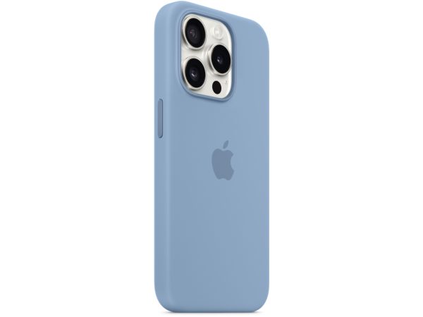 MT1L3ZM/A Apple Silicone Case with MagSafe iPhone 15 Pro Winter Blue