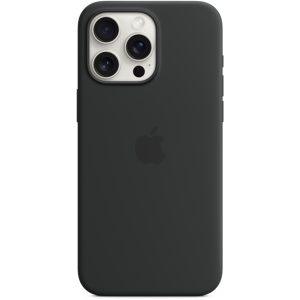 MT1M3ZM/A Apple Silicone Case with MagSafe iPhone 15 Pro Max Black