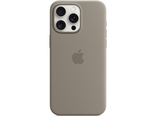 MT1Q3ZM/A Apple Silicone Case with MagSafe iPhone 15 Pro Max Clay
