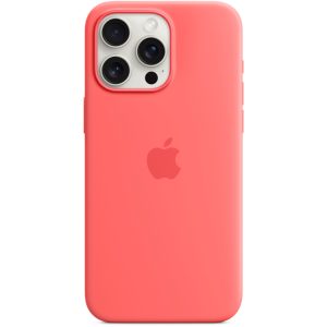 MT1V3ZM/A Apple Silicone Case with MagSafe iPhone 15 Pro Max Guave