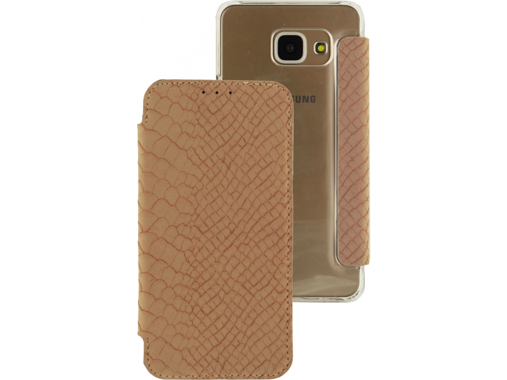 Mobilize Slim Booklet Samsung Galaxy S7 Soft Snake Creamy Rose