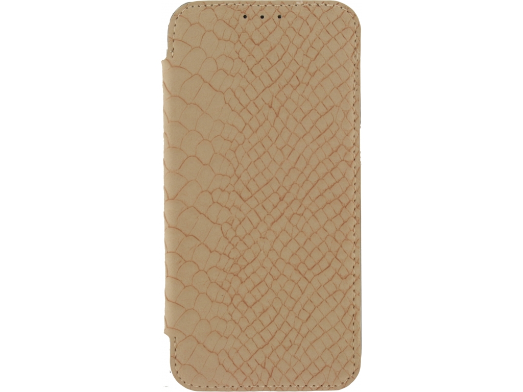 Mobilize Slim Booklet Samsung Galaxy S7 Soft Snake Creamy Rose