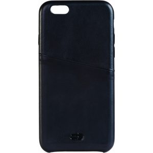 Senza Pure Leather Cover with Card Slot Apple iPhone 6/6S Deep Black