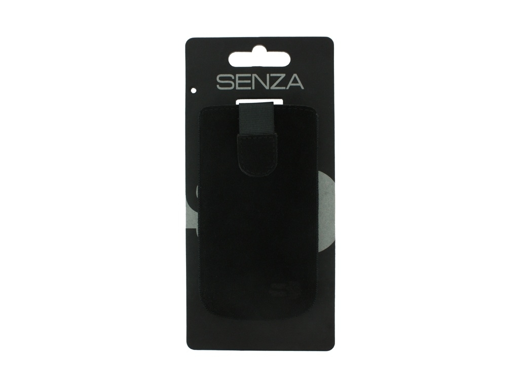 Senza Suede Slide Case Night Black Size M-Large