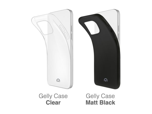 Mobilize Rubber Gelly Case Apple iPhone 12/12 Pro Matt Black