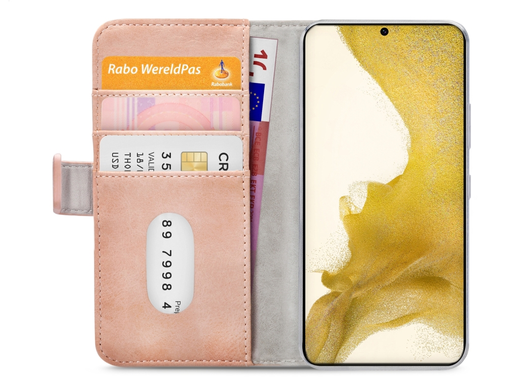 Mobilize Elite Gelly Wallet Book Case Samsung Galaxy S22 5G Soft Pink