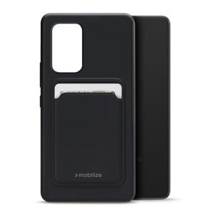 Mobilize Rubber Gelly Card Case Samsung Galaxy A53 5G Matt Black
