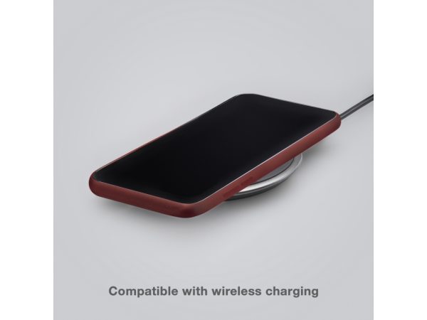 Mobilize Rubber Gelly Card Case Apple iPhone 6/6S/7/8/SE (2020/2022) Matt Bordeaux