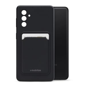Mobilize Rubber Gelly Card Case Samsung Galaxy A04s/A13 5G Matt Black