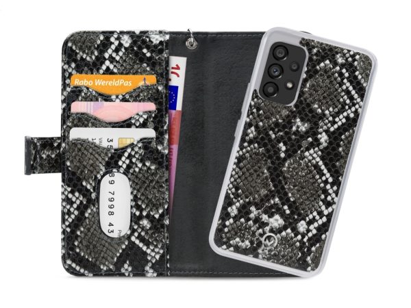 Mobilize 2in1 Magnet Zipper Case Samsung Galaxy A53 5G Black/Snake