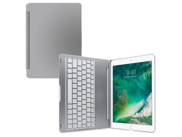 Mobilize Aluminium BT Keyboard Case for Apple iPad 9.7 2017/2018 Silver QWERTY