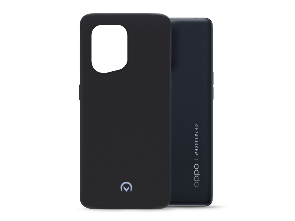 Mobilize Rubber Gelly Case OPPO Find X5 5G Matt Black