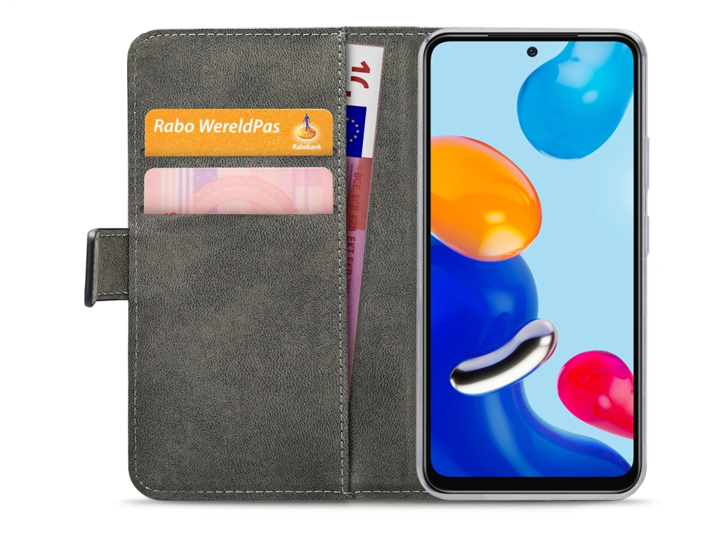 Mobilize Classic Gelly Wallet Book Case Xiaomi Redmi Note 11/11S 4G Black