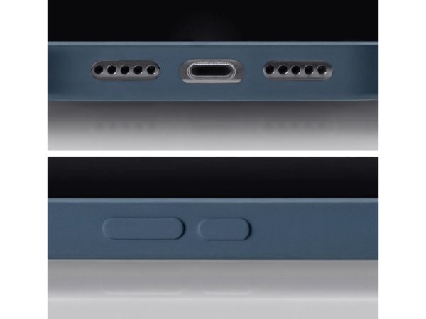 Mobilize Rubber Gelly Case Apple iPhone 14 Pro Matt Blue