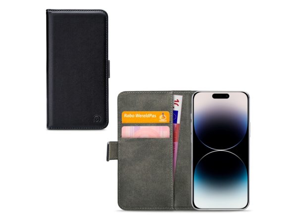 Mobilize Classic Gelly Wallet Book Case Apple iPhone 14 Pro Black