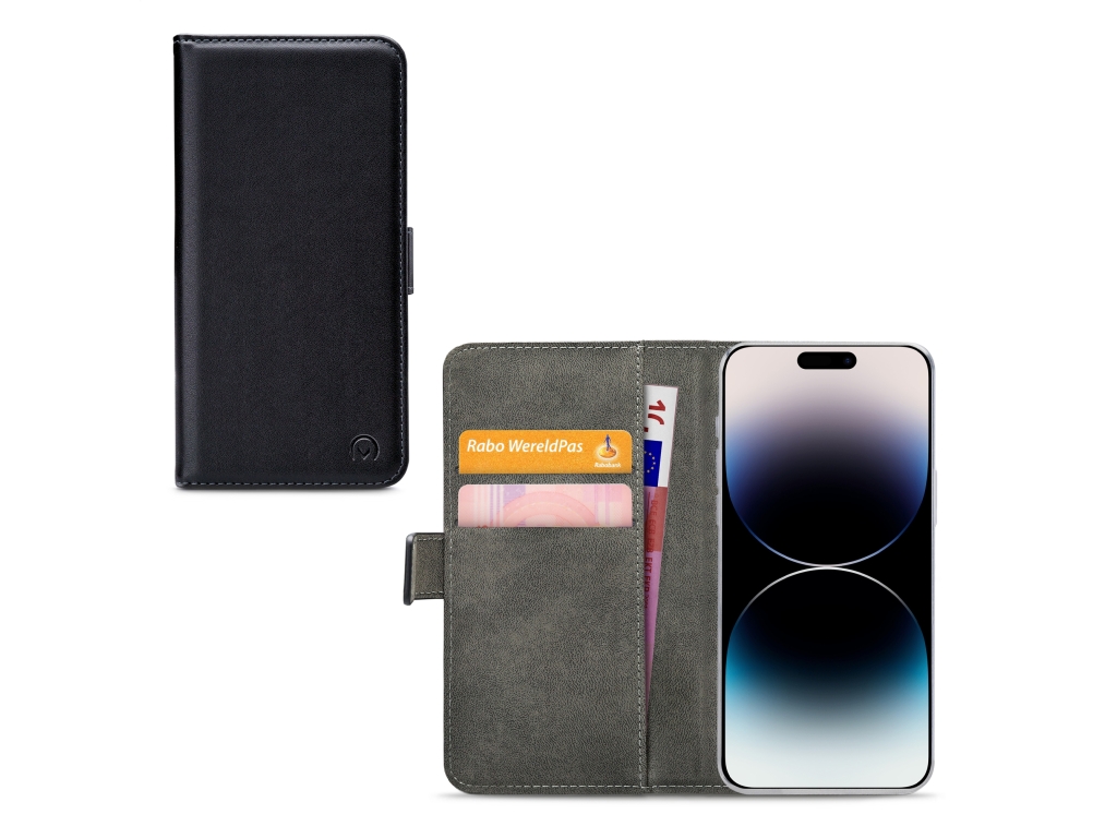 Mobilize Classic Gelly Wallet Book Case Apple iPhone 14 Pro Max Black