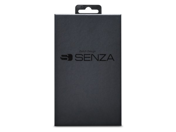 Senza Pure Leather Wallet Apple iPhone 14 Deep Black