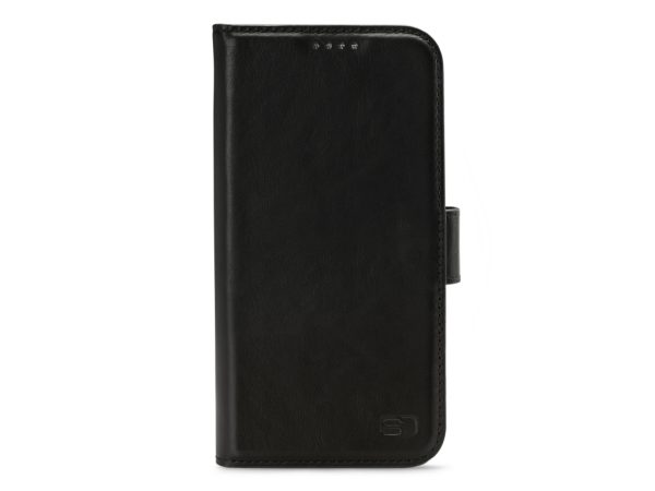 Senza Pure Leather Wallet Apple iPhone 14 Pro Deep Black