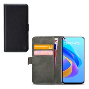 Mobilize Classic Gelly Wallet Book Case OPPO A76 4G/A96 4G Black