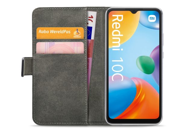 Mobilize Classic Gelly Wallet Book Case Xiaomi Redmi 10C Black