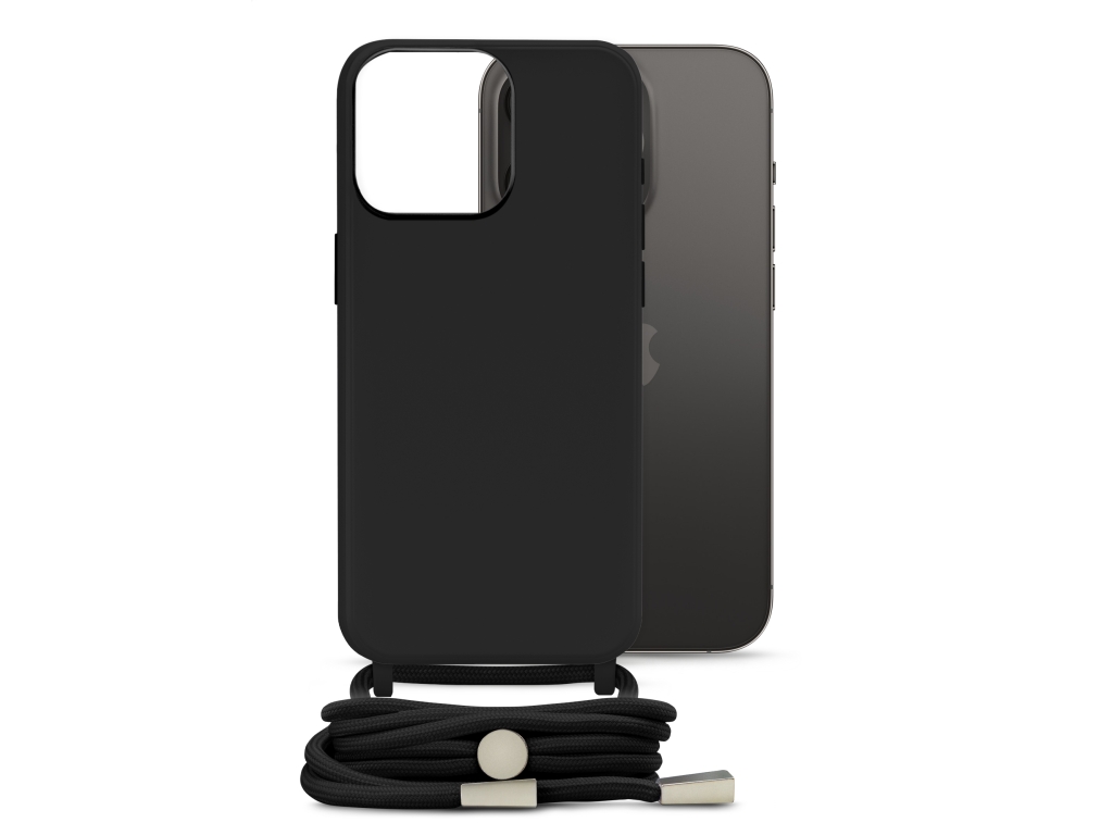 Mobilize Lanyard Gelly Case for Apple iPhone 14 Pro Black